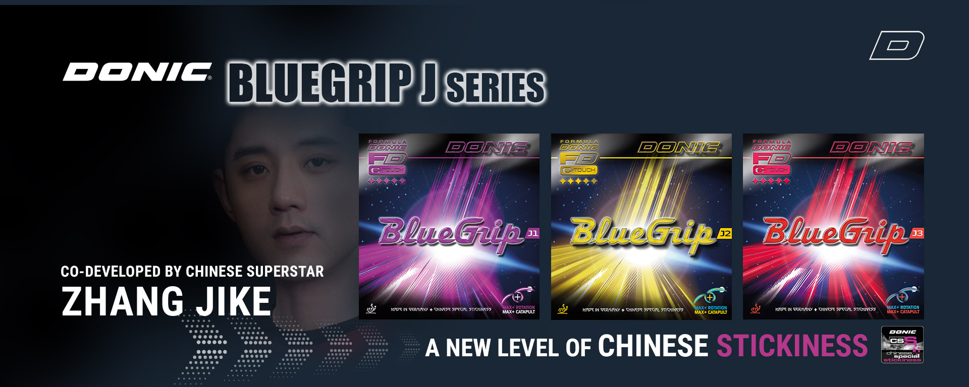 Zhang Jike Tischtennis Belag